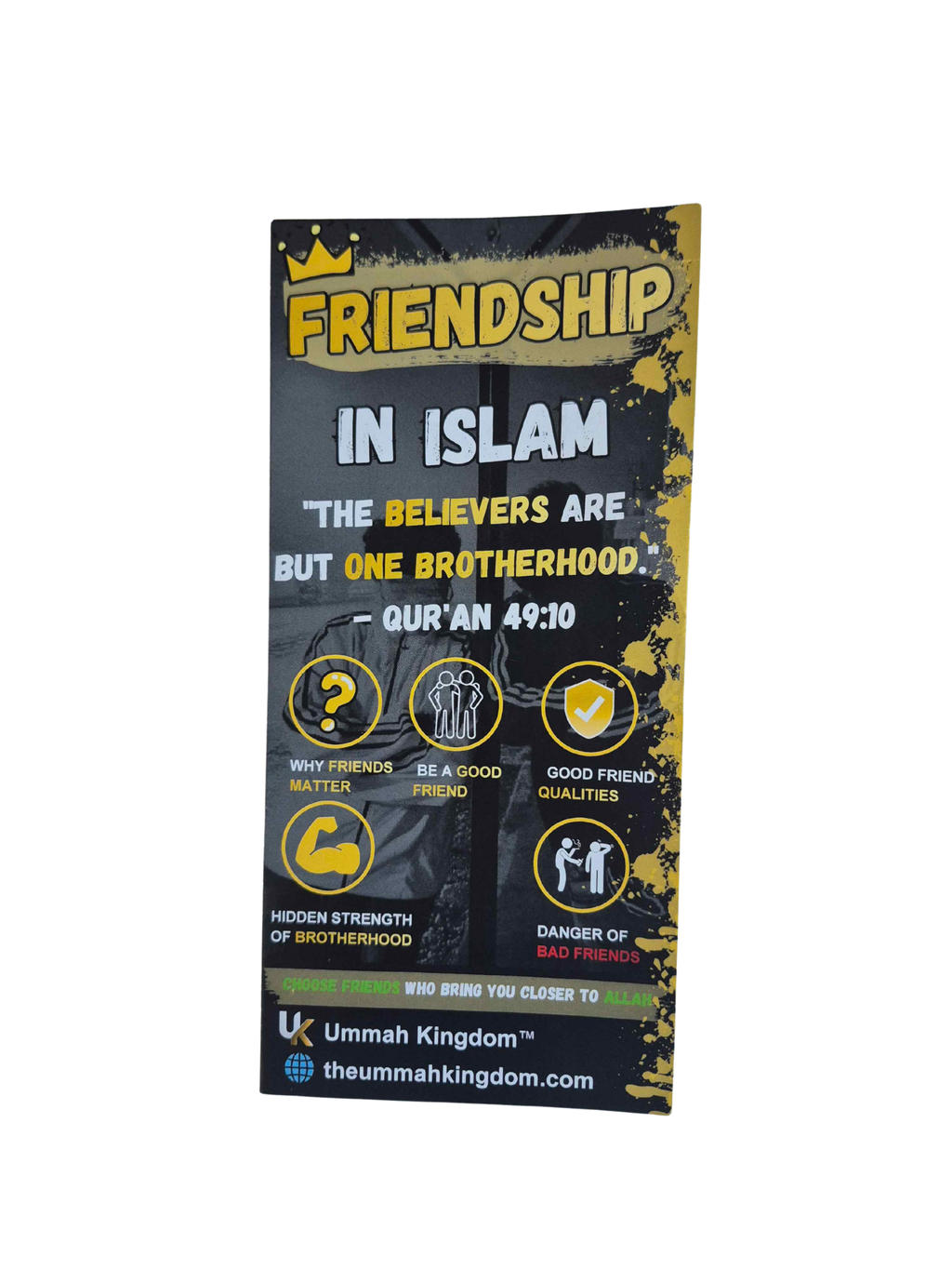 Friendship in Islam trifold brochure front cover