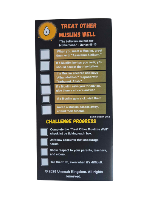 How Should a Muslim Behave trifold brochure open spread - Introduction
