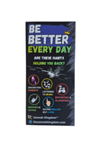 Be Better Every Day trifold brochure front cover